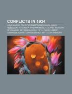 Conflicts In 1934: Long March, Abyssinia di Books Llc edito da Books LLC, Wiki Series