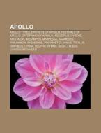 Apollo: Cyrene, Melampus, Marpessa, Lyka di Books Group edito da Books LLC, Wiki Series