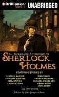 The Improbable Adventures of Sherlock Holmes di Stephen Baxter, Anthony Burgess, Neil Gaiman edito da Brilliance Audio