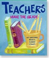 Teachers Make the Grade [With 4 Rubber Stamps] edito da Peter Pauper Press