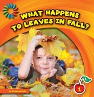 What Happens to Leaves in Fall? di Rebecca Felix edito da CHERRY LAKE PUB