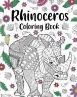 Rhinoceros Coloring Book di PaperLand edito da Blurb