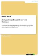 Reifegradmodell nach Hersey und Blanchard di Gerold Gizycki edito da GRIN Publishing