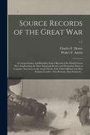 Source Records Of The Great War edito da Legare Street Press