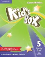 Kid's Box Level 5 Activity Book With Online Resources di Caroline Nixon, Michael Tomlinson edito da Cambridge University Press