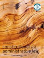 Constitutional And Administrative Law di Alex Carroll edito da Pearson Education Limited