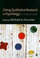 Doing Qualitative Research in Psychology: A Practical Guide edito da SAGE PUBN