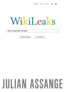 When Google Met Wikileaks di Julian Assange edito da OR BOOKS