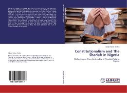 Constitutionalism and The Shariah in Nigeria di Ajepe Taiwo Shehu edito da LAP Lambert Academic Publishing