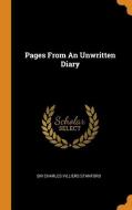 Pages from an Unwritten Diary edito da FRANKLIN CLASSICS TRADE PR
