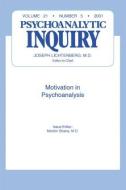 Motivation and Psychoanalysis di Morton Shane edito da Routledge