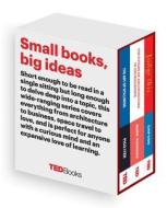 Ted Books Box Set: The Creative Mind: The Art of Stillness, the Future of Architecture, and Judge This di Pico Iyer, Marc Kushner, Chip Kidd edito da Simon & Schuster/ Ted