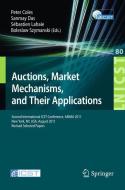 Auctions, Market Mechanisms and Their Applications edito da Springer-Verlag GmbH