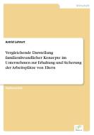 Vergleichende Darstellung familienfreundlicher Konzepte im Unternehmen zur Erhaltung und Sicherung der Arbeitsplätze von di Astrid Lehtert edito da Diplom.de