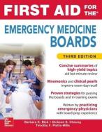 First Aid for the Emergency Medicine Boards Third Edition di Barbara K. Blok edito da McGraw-Hill Education