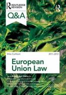 Q&a European Union Law di Michael Cuthbert edito da Taylor & Francis Ltd