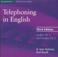 Telephoning In English Audio Cd di B. Jean Naterop, Rod Revell edito da Cambridge University Press