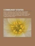 Communist States: People's Republic Of C di Books Llc edito da Books LLC, Wiki Series