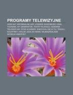 Programy Telewizyjne: Wwe Nxt, Kryminaln di R. D. O. Wikipedia edito da Books LLC, Wiki Series