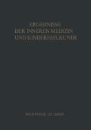 Ergebnisse der Inneren Medizin und Kinderheilkunde di L. Heilmeyer, A. Prader, R. Schoen edito da Springer Berlin Heidelberg