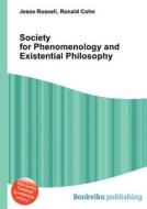 Society For Phenomenology And Existential Philosophy edito da Book On Demand Ltd.