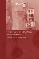 State Of Malaysia edito da Taylor & Francis Ltd