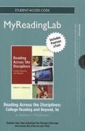 New Myreadinglab With Pearson Etext - Standalone Access Card - For Reading Across The Disciplines di #Mcwhorter,  Kathleen T. edito da Pearson Education (us)