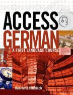 Access German: Student Book di Henriette Harnisch edito da Routledge