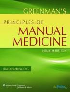 Greenman\'s Principles Of Manual Medicine di Lisa DeStefano edito da Lippincott Williams And Wilkins