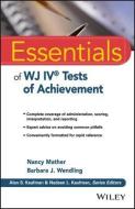Essentials of WJ IV Tests of Achievement di Nancy Mather, Barbara J. Wendling edito da John Wiley & Sons Inc