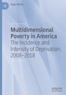 Multidimensional Poverty In America di Roger White edito da Springer Nature Switzerland Ag