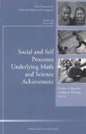 Social Self Processes Math 106 di Cad, Bouchey, Winston edito da John Wiley & Sons