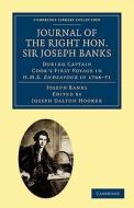 Journal of the Right Hon. Sir Joseph Banks Bart., K.B., P.R.S. di Joseph Banks edito da Cambridge University Press