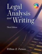 Legal Analysis and Writing for Paralegals (Book Only) di William H. Putman edito da Cengage Learning