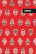 Levanter Lifestyle Journal, Blank Write-in Notebook, Dotted Lines, Wide Ruled, Size (a5) 6 X 9 In (red) di Design edito da Blurb