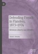 Defending French in Flanders, 1873¿1974 di David J. Hensley edito da Springer International Publishing