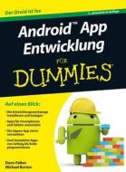 Android App Entwicklung Fur Dummies di Michael Burton, Donn Felker edito da Wiley-vch Verlag Gmbh