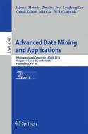 Advanced Data Mining and Applications edito da Springer Berlin Heidelberg