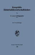 Kurzgefaßte Elektrizitätswirtschaftslehre di Erwin Königshofer edito da Springer Vienna