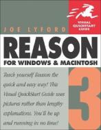 Reason 3 For Windows And Macintosh di Joe Lyford edito da Pearson Education (us)