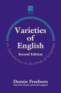 Varieties of English: An Introduction to the Study of Language di Peter French, David Langford edito da SPRINGER NATURE