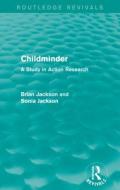 Childminder di Sonia Jackson, Brian Jackson edito da Taylor & Francis Ltd