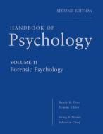 Handbook of Psychology di Irving B. Weiner edito da John Wiley & Sons