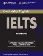 Cambridge IELTS 7 Student's Book with Answers di Cambridge ESOL edito da Cambridge University Press