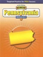 Achieve Pennsylvania Mathematics 4 edito da Harcourt Achieve