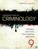 Introduction to Criminology di Frank E. Hagan edito da SAGE Publications, Inc