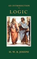 An Introduction to Logic di H. W. B. Joseph edito da PAPER TIGER BOOKS