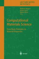 Computational Materials Science edito da Springer Berlin Heidelberg