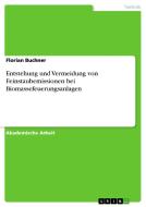 Entstehung Und Vermeidung Von Feinstaubemissionen Bei Biomassefeuerungsanlagen di Florian Buchner edito da Grin Publishing