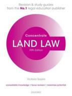 Land Law Concentrate di Victoria Sayles edito da Oxford University Press